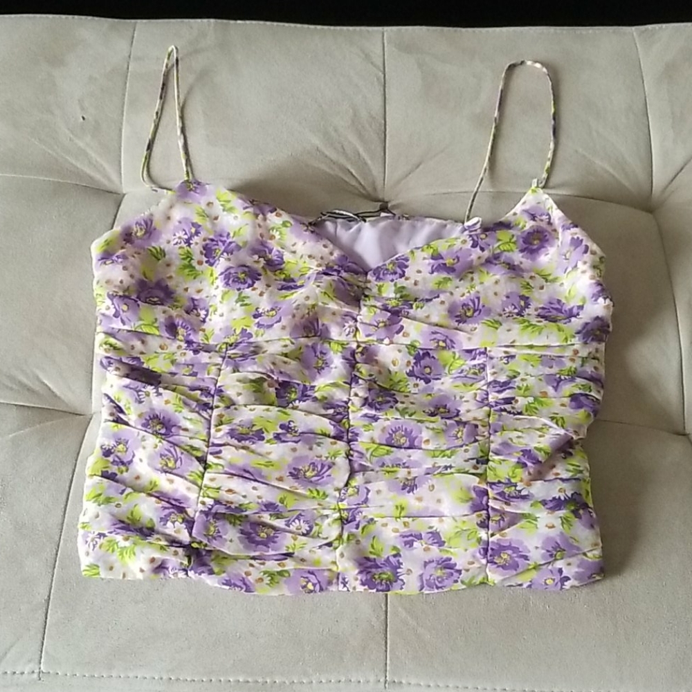 Zara spaghetti strap top!!
